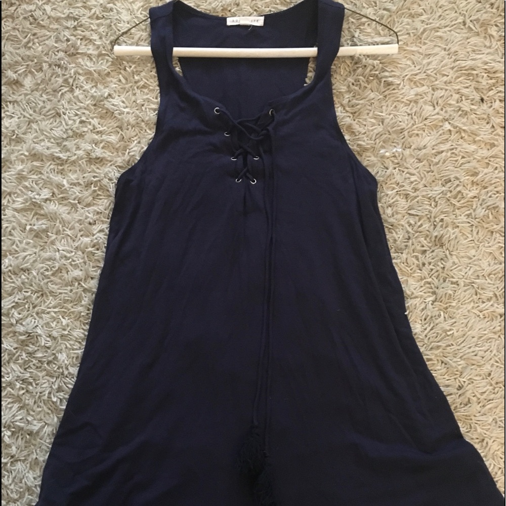 Casual Soft, cotton blue dress!